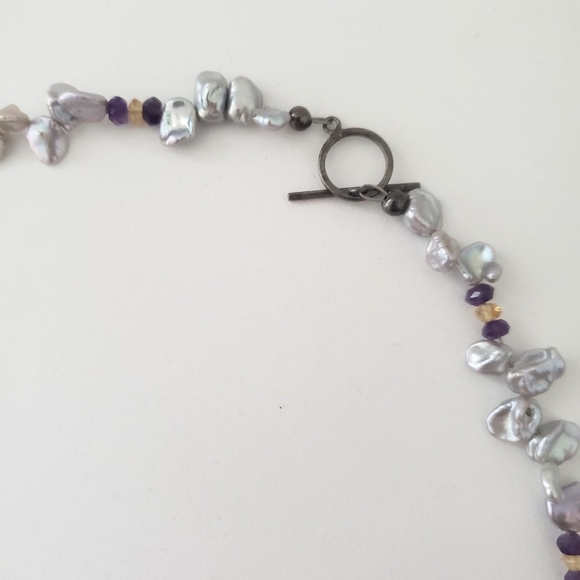 925 Real Pearl Necklace - Picture 3 of 4